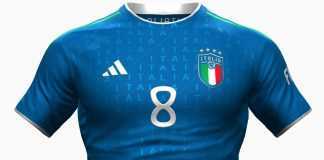لباس اول ایتالیا 2023