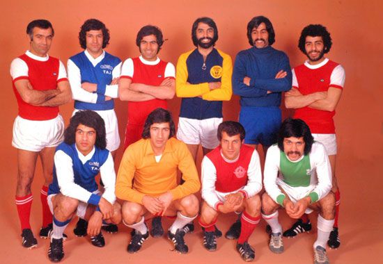 بهترین بازیکنان جام تخت جمشید سال 1352