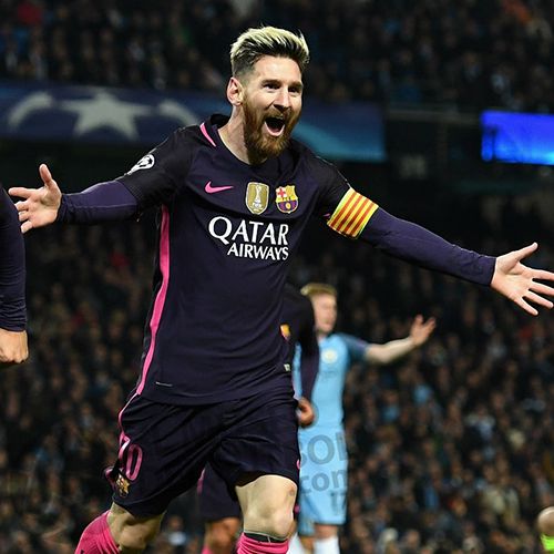 لباس دوم مسی در بارسلونا 2016/17