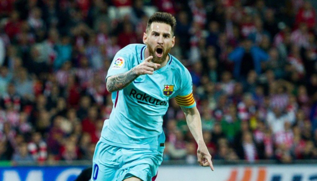 لباس دوم مسی در بارسلونا 2017/18