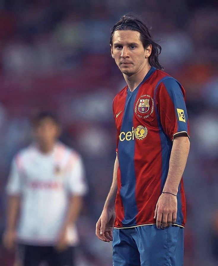 لباس اول مسی در بارسلونا 2007/08