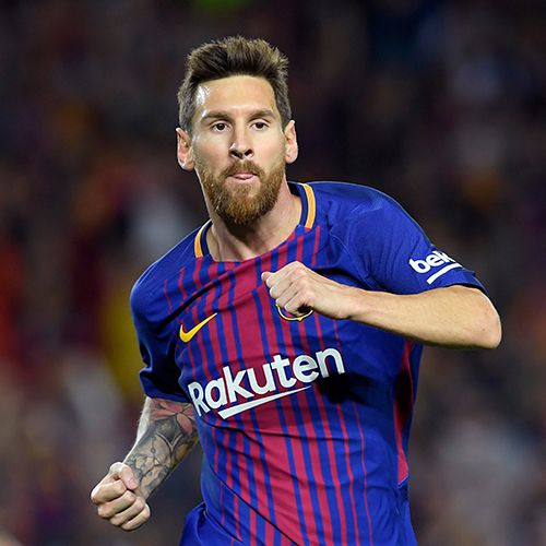 لباس اول مسی در بارسلونا 2017/18