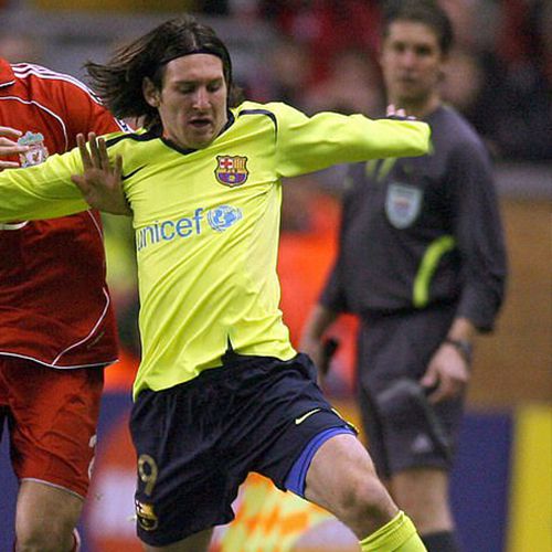 لباس سوم مسی در بارسلونا 2006/07