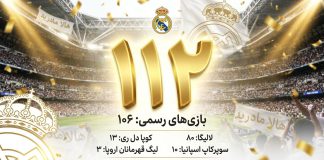 تعداد برد رئال مقابل بارسا