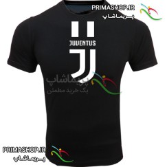  تیشرت هواداری مشکی طرح juventus 