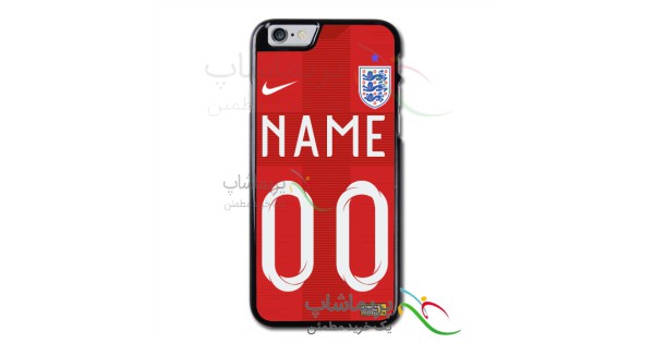 قاب موبایل انگلیس پیراهن دوم نام و شماره دلخواه جام جهانی
