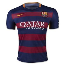 پیراهن اول بارسلونا آبی اناری اورجینال 16-2015
