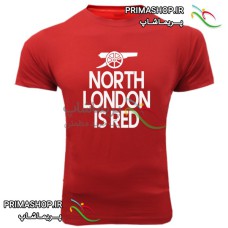 لباس آرسنال قرمز طرح north london is red