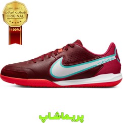 کفش فوتسال نایک تمپو لجند 9 آکادمی آی سی قرمز  اورجینال Nike-Tiempo-Legend9-academy-ic-red Indoor shoes 