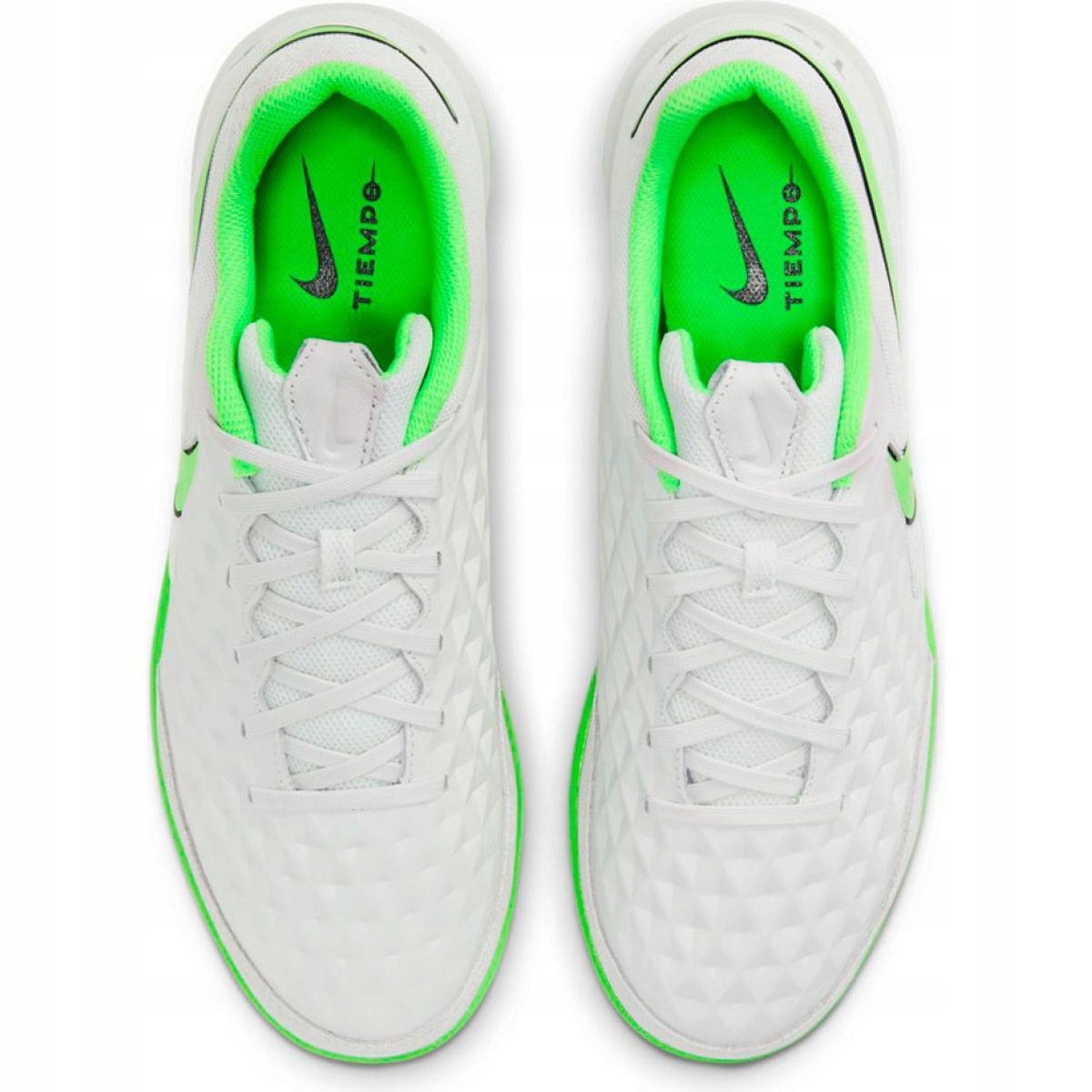 کفش فوتسال نایک تمپو لجند8 آکادمی سفید سبز