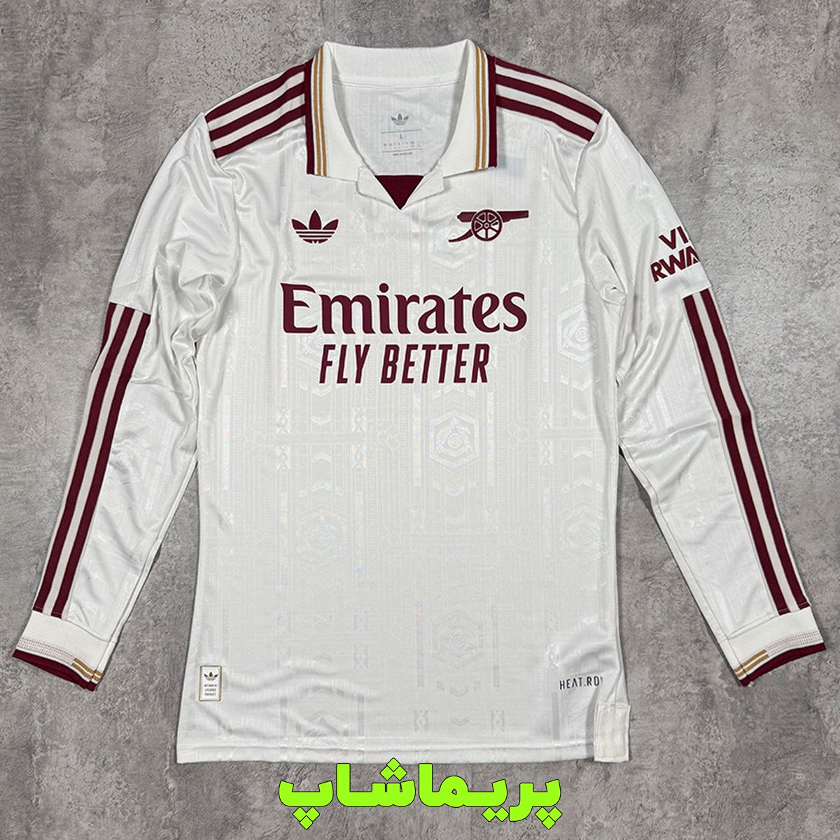 لباس پلیری آستین بلند سوم آرسنال 2026 لباس پلیری آستین بلند سوم آرسنال 2026