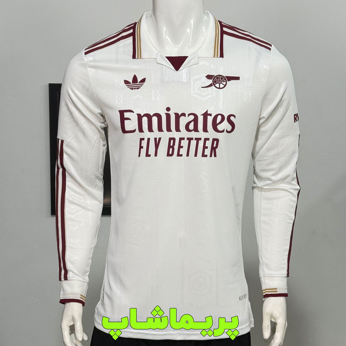 لباس پلیری آستین بلند سوم آرسنال 2026 لباس پلیری آستین بلند سوم آرسنال 2026