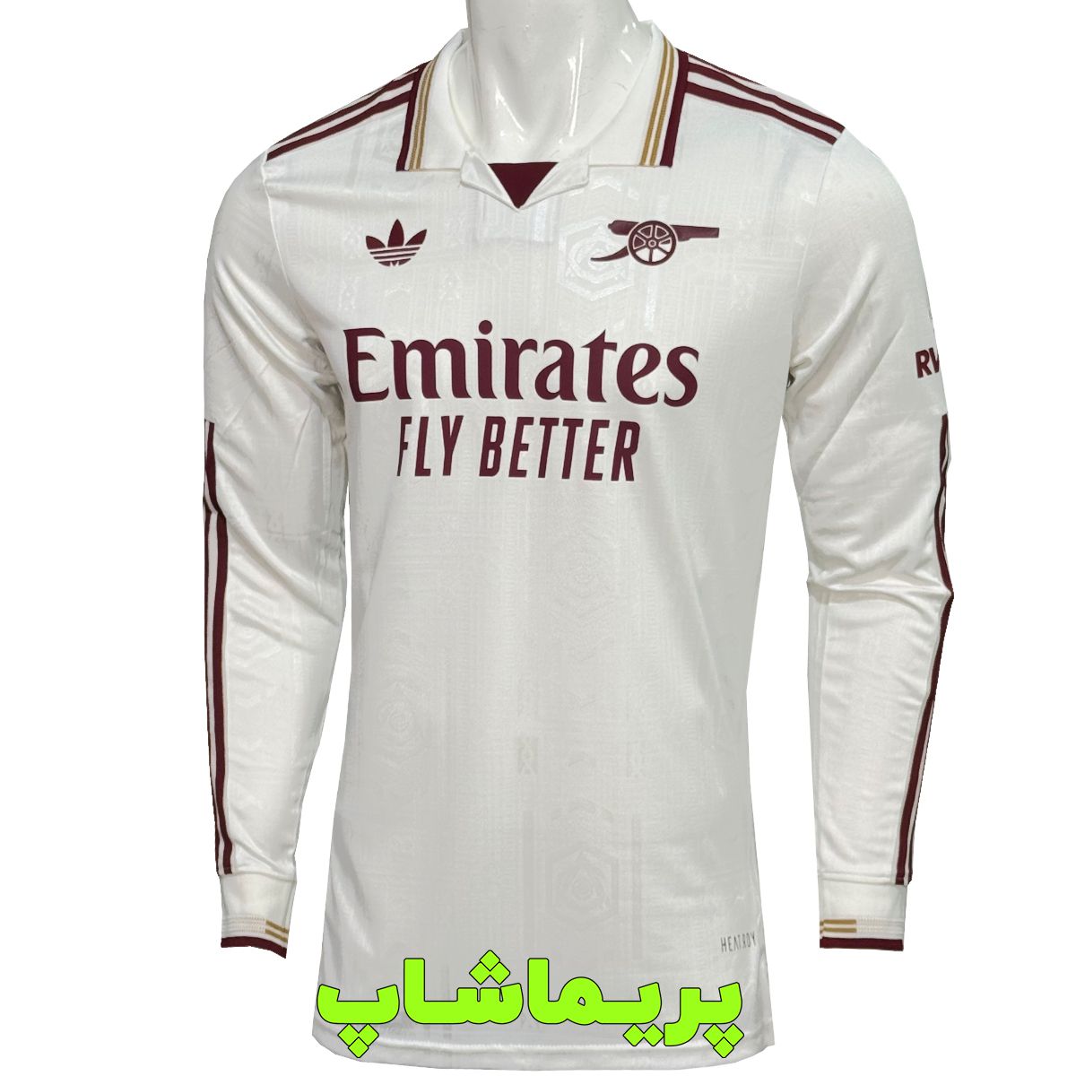 لباس پلیری آستین بلند سوم آرسنال 2026 لباس پلیری آستین بلند سوم آرسنال 2026