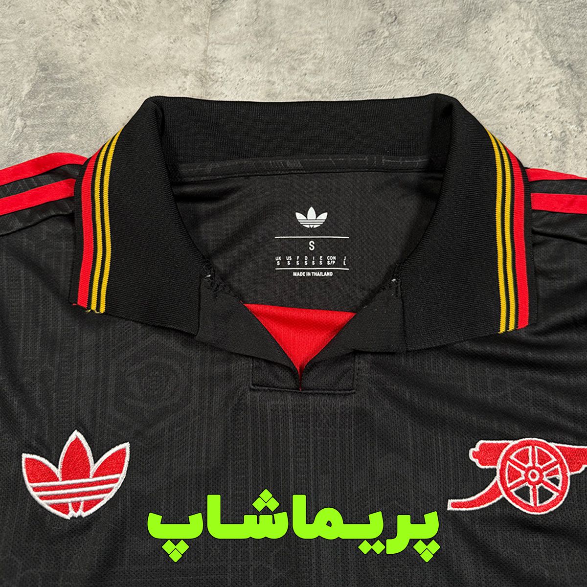 کیت کانسپت آرسنال 2026 مشکی کیت کانسپت آرسنال 2026 مشکی