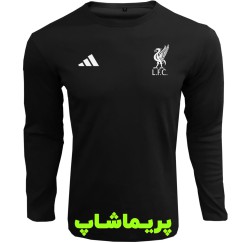 لباس هواداری لیورپول مشکی | تیشرت آستین بلند