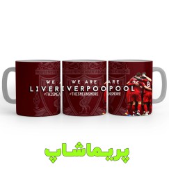 لیوان لیورپول طرح بازیکن 