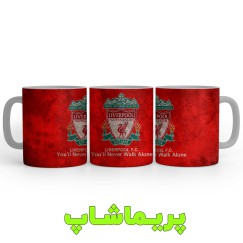لیوان لیورپول طرح لوگو 