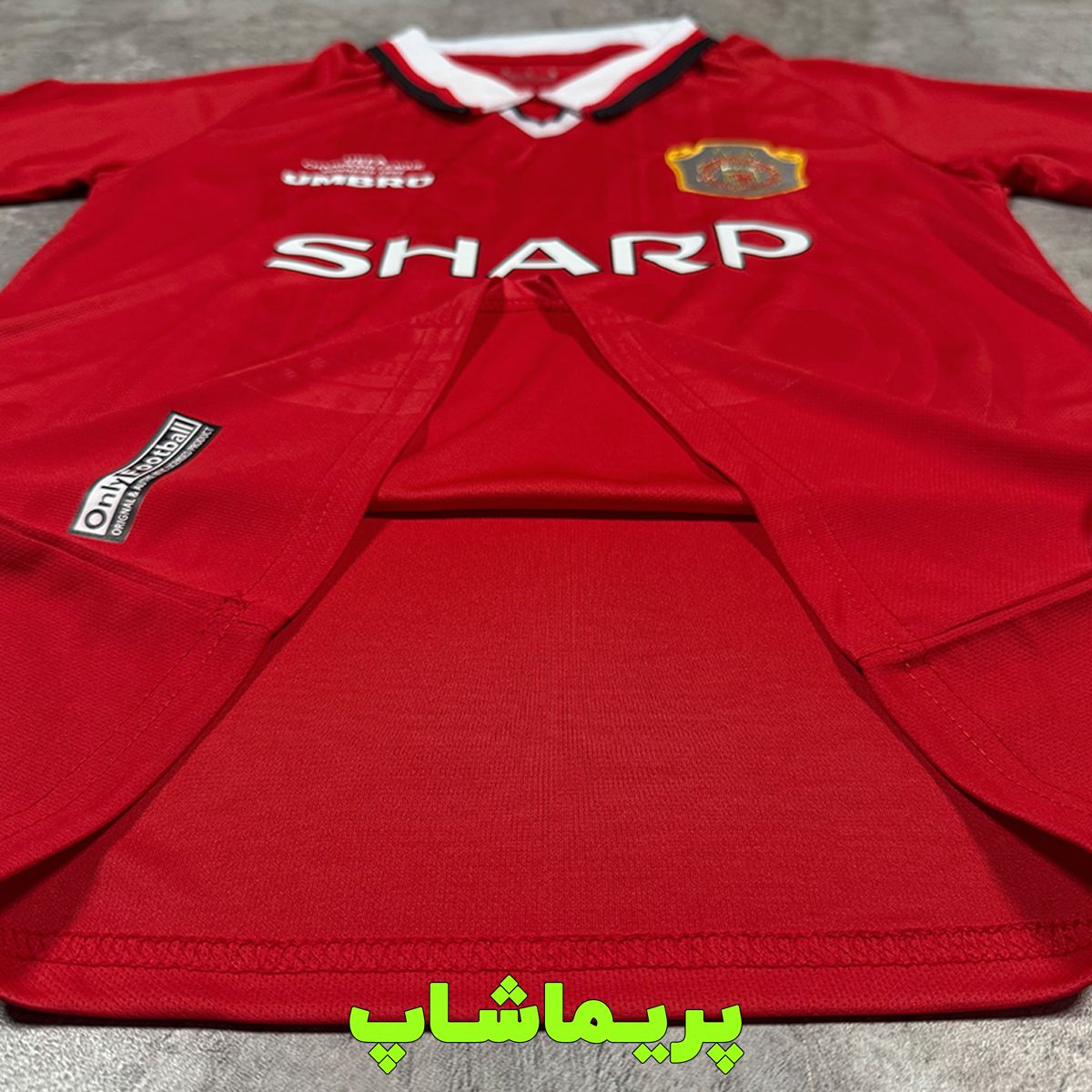 پیراهن شورت اروپایی منچستر یونایتد 1999 پیراهن شورت اروپایی منچستر یونایتد 1999