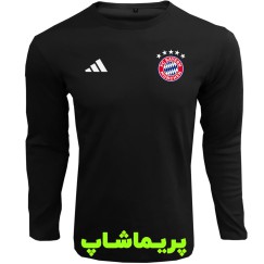 لباس هواداری بایرن مونیخ مشکی | تیشرت آستین بلند