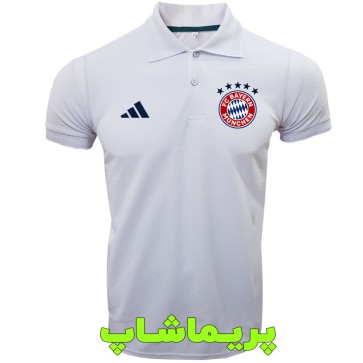 پولوشرت بایرن مونیخ سفید | تیشرت هتلی