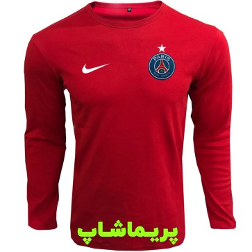 لباس هواداری پاریس سن ژرمن قرمز | تیشرت آستین بلند لباس هواداری پاریس سن ژرمن قرمز | تیشرت آستین بلند