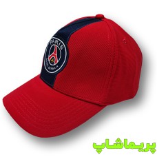 کلاه پاریسن ژرمن لبه دار قرمز