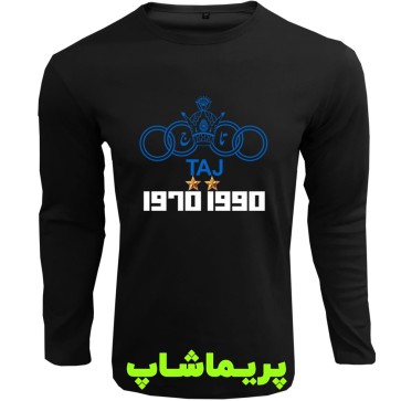 لباس قهرمانی استقلال در آسیا آستین بلند مشکی