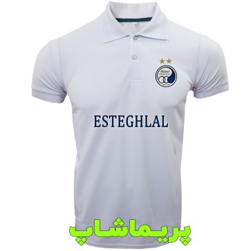 پولوشرت استقلال سفید با اسپانسر