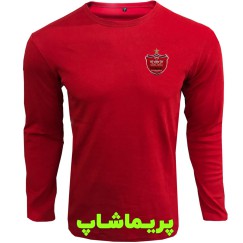 لباس هواداری پرسپولیس قرمز | تیشرت آستین بلند قرمز