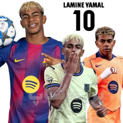 لباس یامال بارسلونا 