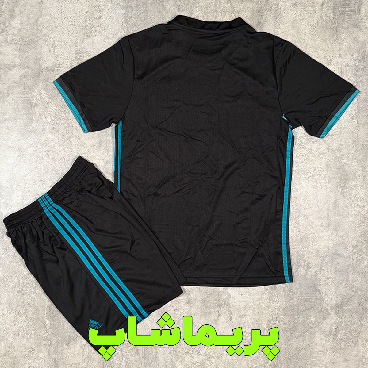 پیراهن شورت دوم رئال مادرید 2017/18 پیراهن شورت دوم رئال مادرید 2017/18