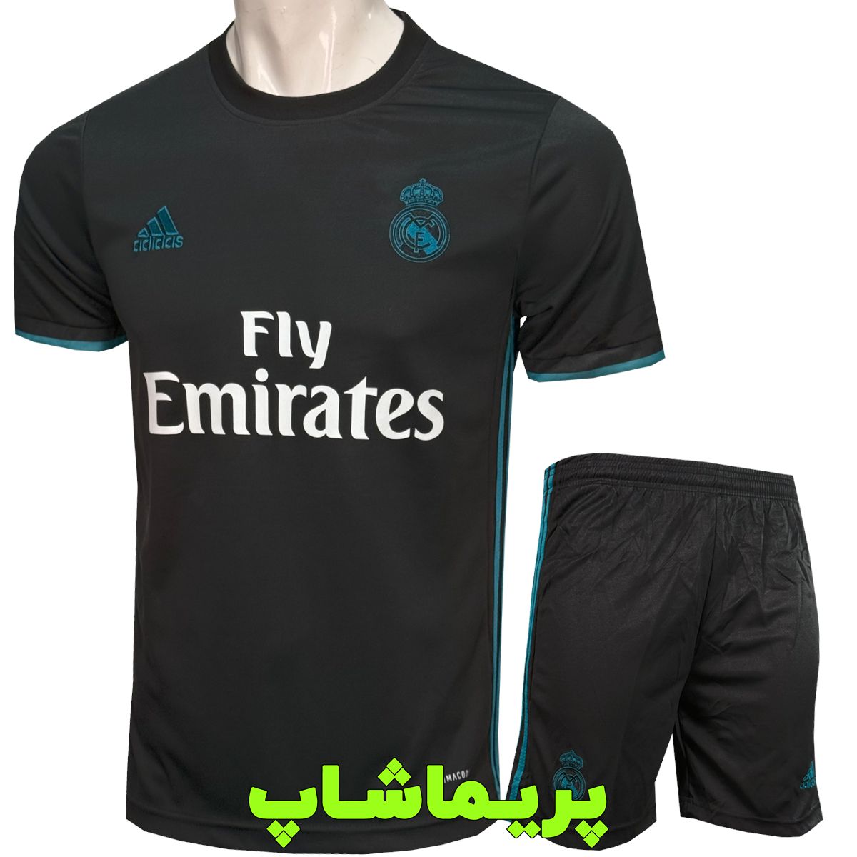 پیراهن شورت دوم رئال مادرید 2017/18 پیراهن شورت دوم رئال مادرید 2017/18