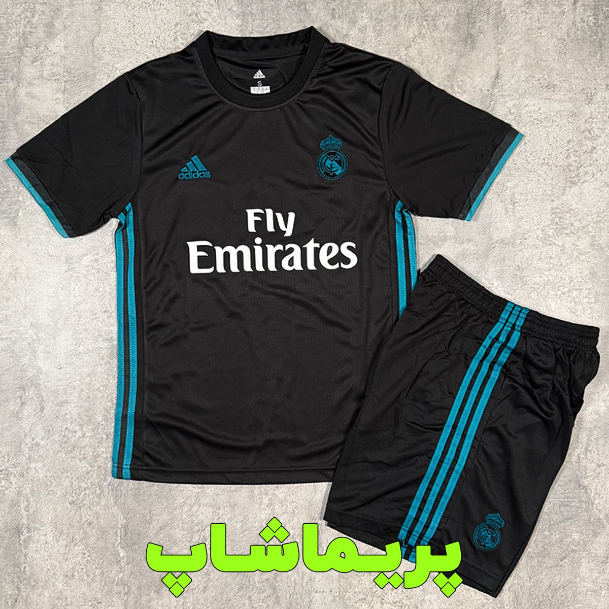 پیراهن شورت دوم رئال مادرید 2017/18 پیراهن شورت دوم رئال مادرید 2017/18