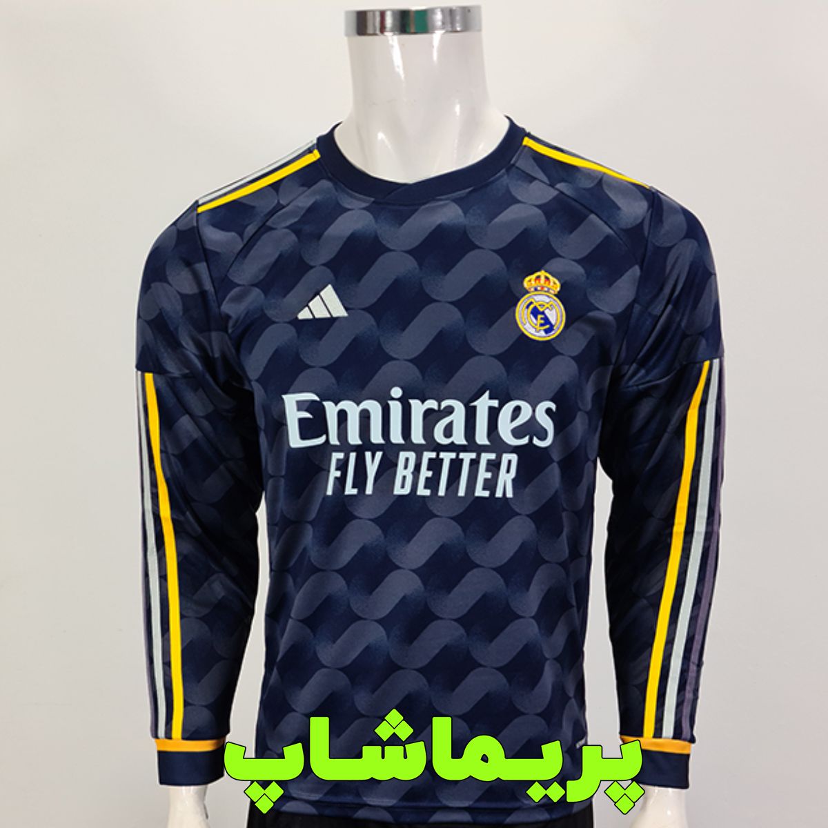 کیت آستین بلند دوم رئال مادرید 2024