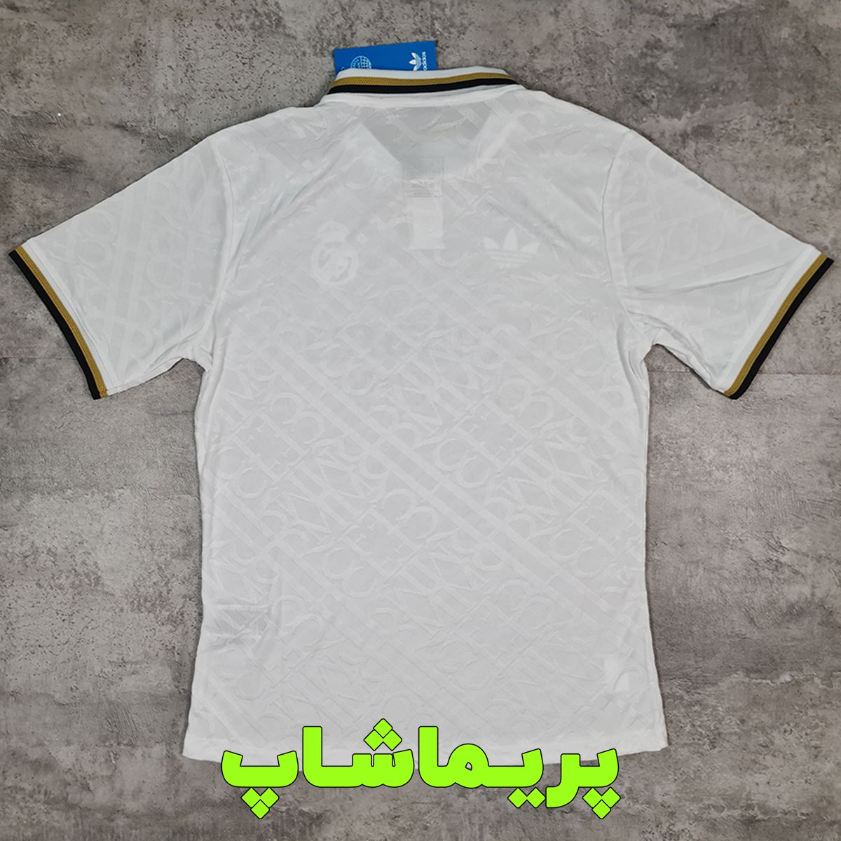 لباس پلیری سفید سوم رئال مادرید 2025 لباس پلیری سفید سوم رئال مادرید 2025