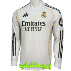 لباس پلیری آستین بلند رئال مادرید 2026 