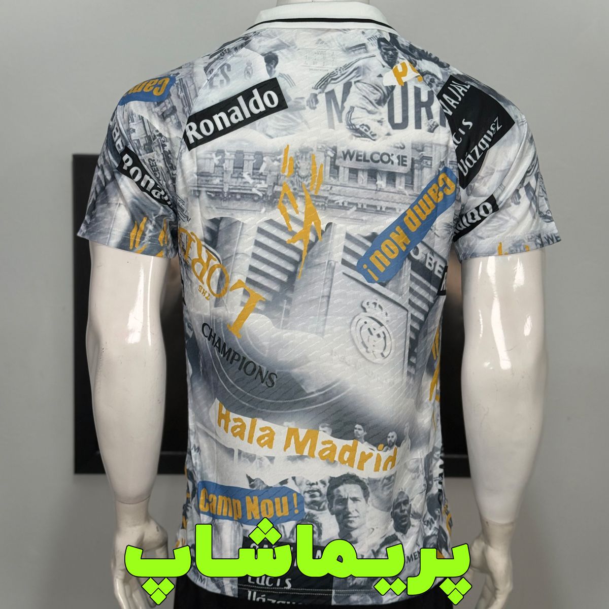 لباس پلیری قهرمانان رئال مادرید لباس پلیری قهرمانان رئال مادرید