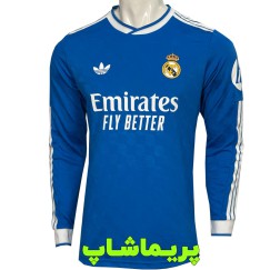 لباس پلیری آستین بلند سوم رئال مادرید 2026