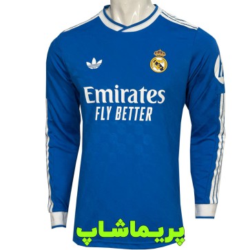 لباس پلیری آستین بلند سوم رئال مادرید 2026