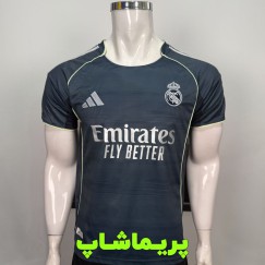 لباس دوم رئال مادرید 2026 کیفیت ست 