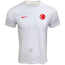 لباس هواداری ترکیه سفید آستین کوتاه
