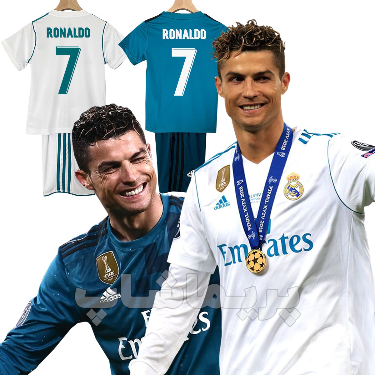 لباس رئال مادرید 2017 رونالدو بچه گانه لباس رئال مادرید 2017 رونالدو بچه گانه