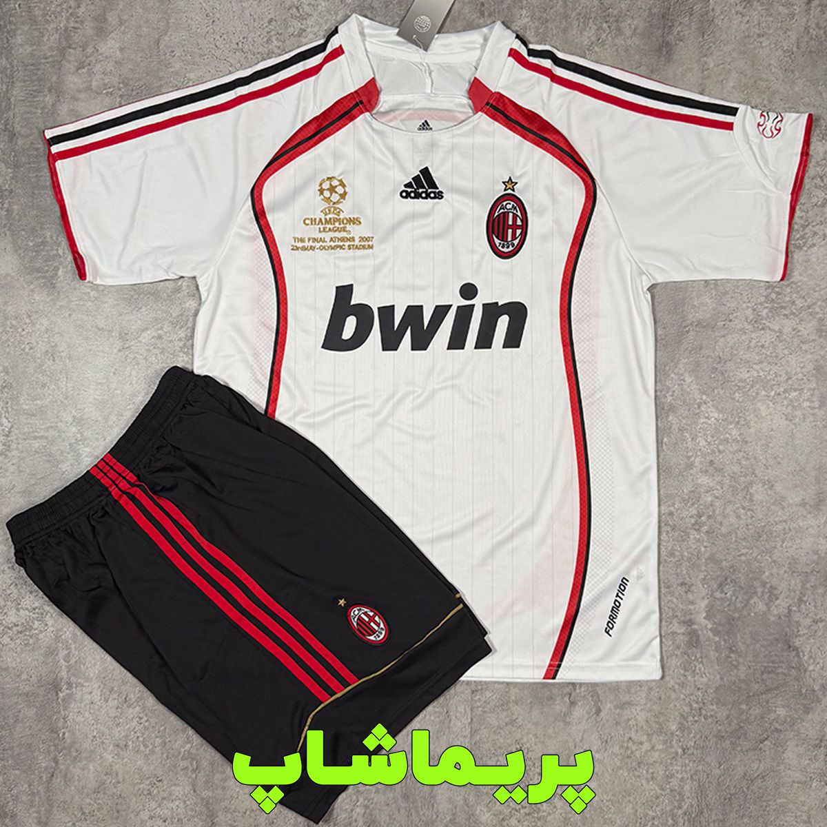 پیراهن شورت کلاسیک دوم آث میلان 2006/07 پیراهن شورت دوم میلان 2006/07