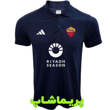 پولوشرت رم سورمه ای با اسپانسر | تیشرت هتلی پولوشرت رم سورمه ای با اسپانسر | تیشرت هتلی