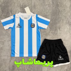 لباس بچه گانه آرژانتین 1986 کیفیت ست 
