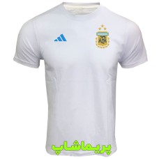 لباس هواداری آرژانتین سفید آستین کوتاه