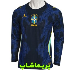 لباس پلیری آستین بلند دوم برزیل 2026 