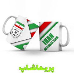لیوان تیم ملی ایران گرافیکی 
