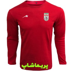 لباس هواداری ایران قرمز| تیشرت آستین بلند 