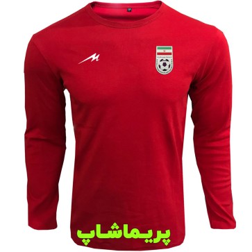 لباس هواداری ایران قرمز| تیشرت آستین بلند